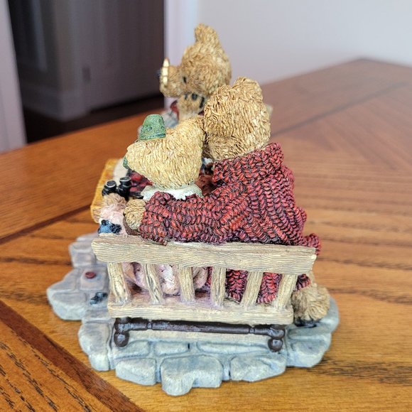 Boyds Bears Resin #2281 Grenville with Matt & Bailey "Sunday Afternoon" - Picture 3 of 6